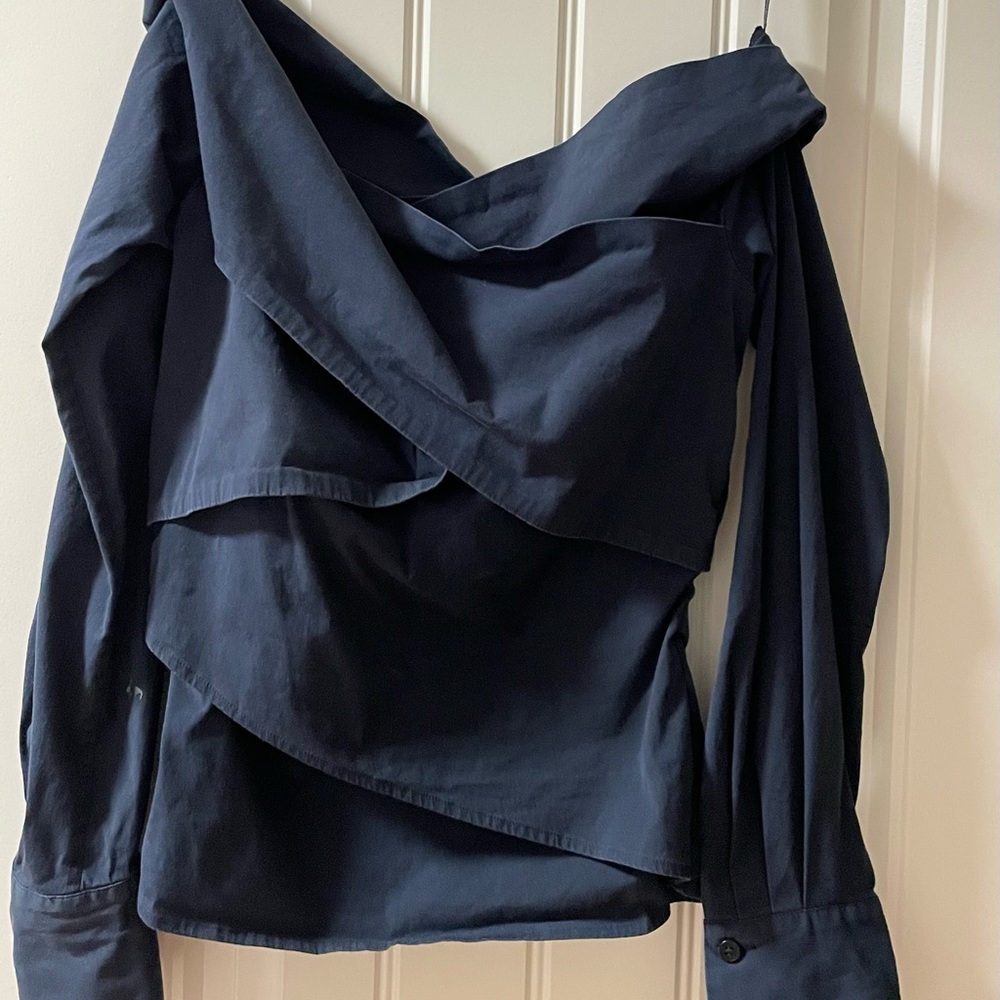 Theory off the shoulder top size S